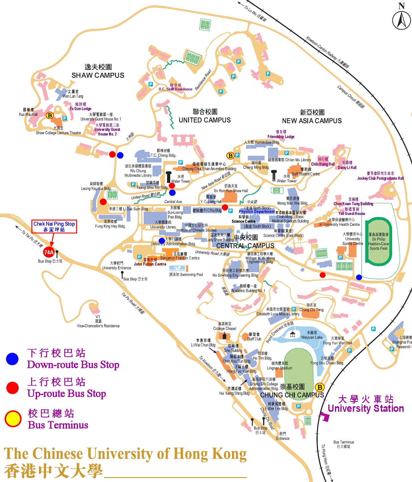 CUHK Map